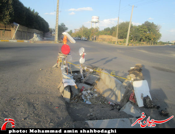 وضعیت خیابان های سیرجان وخیم است/عکس