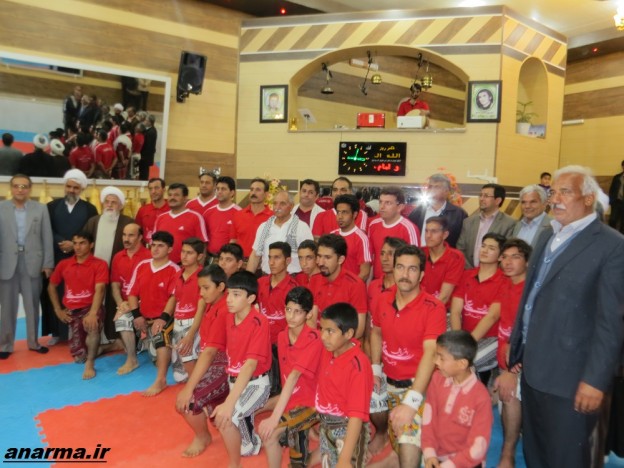 مراسم ورزش پهلوانی با حضور ورزشکاران سیرجانی برگزار شد