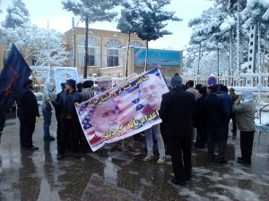 اعتراض جانبازان کرمانی در پی ضرب و شتم یک جانباز در همایش اصلاح طلبان+تصاویر