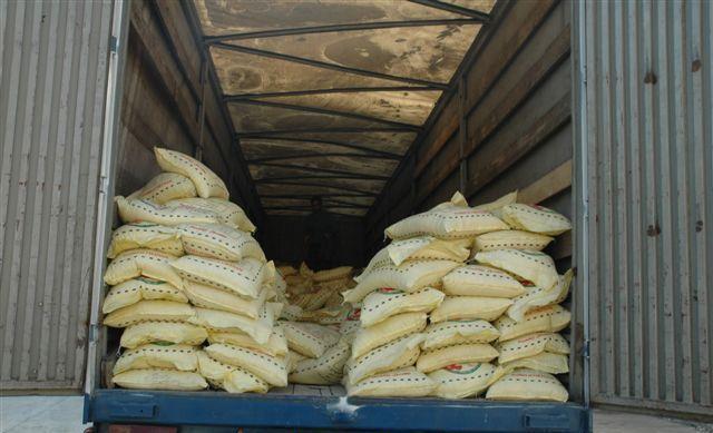 توقیف محموله قاچاق ۹۲ کیلویی برنج در سیرجان