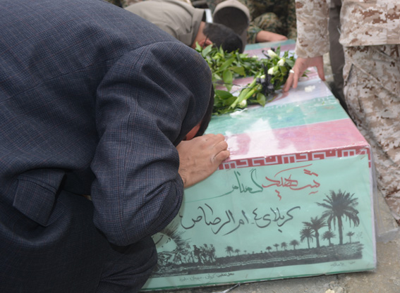 پیکر پاک چهار شهید گمنام در بلورد و خواجوشهر تشییع و خاکسپاری شد/ تصاویر