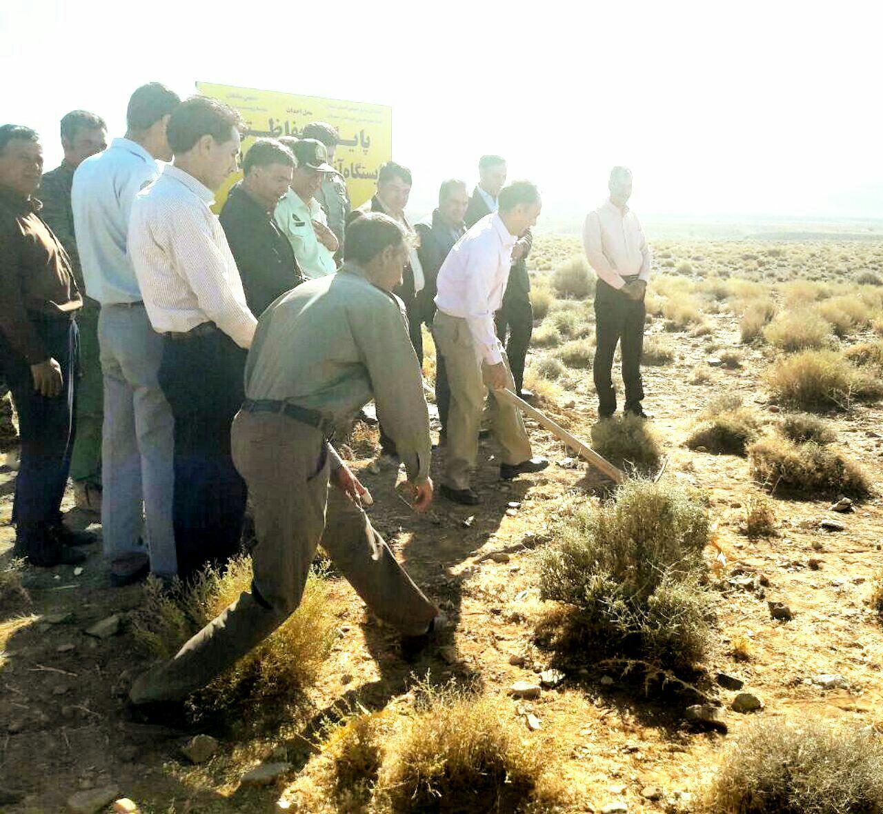 ساخت اولین پایگاه حفاظت از محیط زیست و منابع طبیعی در پاریز