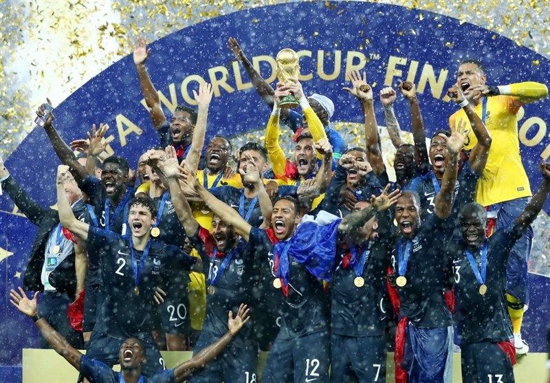 فرانسه قهرمان جهان شد/ ستاره دوم روی پیراهن خروس‌ها نقش بست
