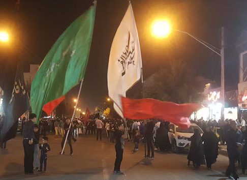 مراسم نمادین ورود کاروان امام حسین (ع) به کربلا در سیرجان برگزار شد/تصاویر