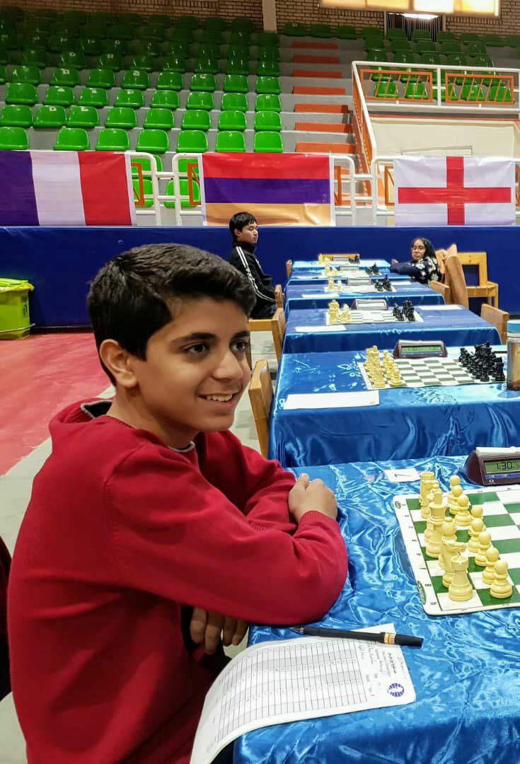 نوجوان سیرجانی در رقابت های بین المللی شطرنج شگفتی ساز شد