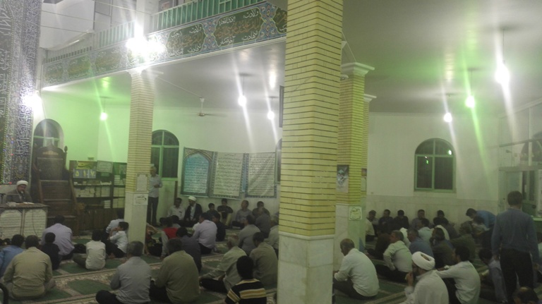 جشن میلاد امام رضا(ع) در مسجد الرضا رابر برگزار شد