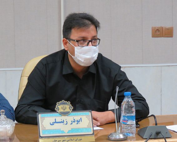 ابوذر زینلی رئیس شورای شهر سیرجان شد
