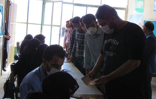 حماسه حضور مردم شهرستان سیرجان در انتخابات