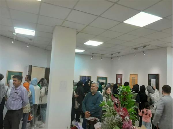 نمایشگاه خوشنویسی در سیرجان افتتاح شد