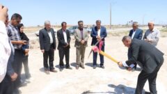 افتتاح دبستان ۶ کلاسه و کلنگ زنی خانه فرهنگ و هنر و یک مدرسه در روستای فخرآباد سیرجان