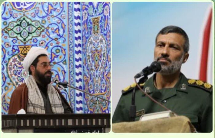 پیام مشترک فرمانده ناحیه مقاومت سپاه و مسئول دفتر نمایندگی ولی‌فقیه در ناحیه مقاومت بسیج سپاه شهرستان سیرجان به مناسبت هفته دفاع مقدس و گرامیداشت شهدای اقتدار